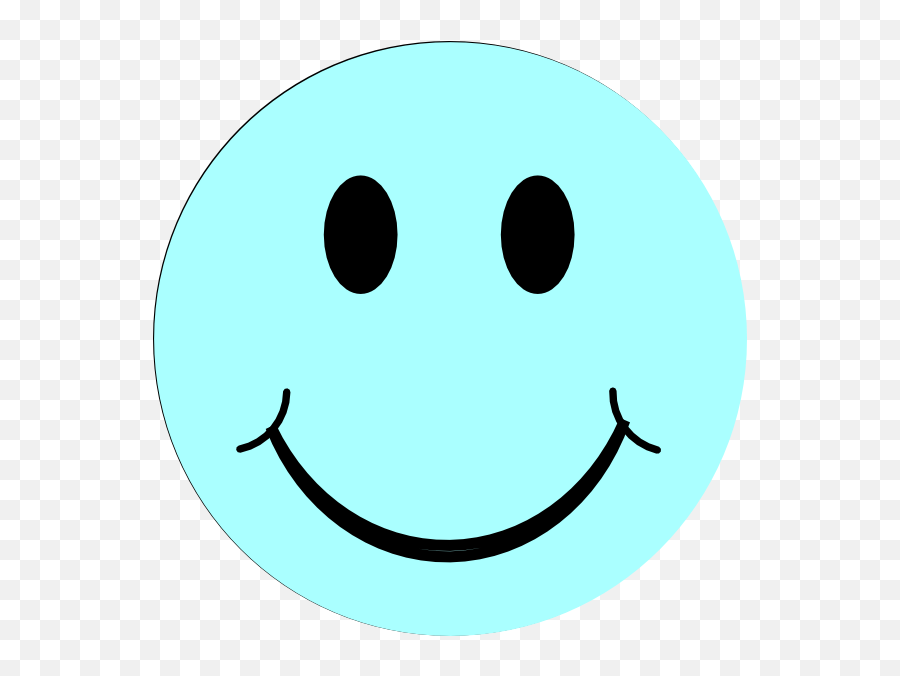Blue Smiley Face Clip Art N17 - Green Emoji Face Png,Happy Face Transparent Background