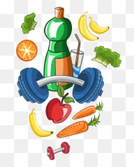 Food Clipart Transparent Background - Healthy Illustration png