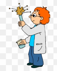 Scientist Cartoon No Background Clipart - Clipart Scientist Transparent Background Png,Scientist Transparent Background