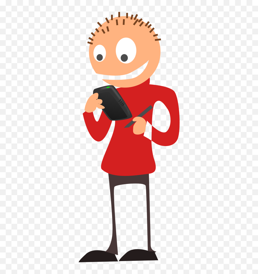 Smartphone Cliparts 22 - 375 X 900 Webcomicmsnet Person Holding Phone Clipart Png,Smartphone Clipart Png