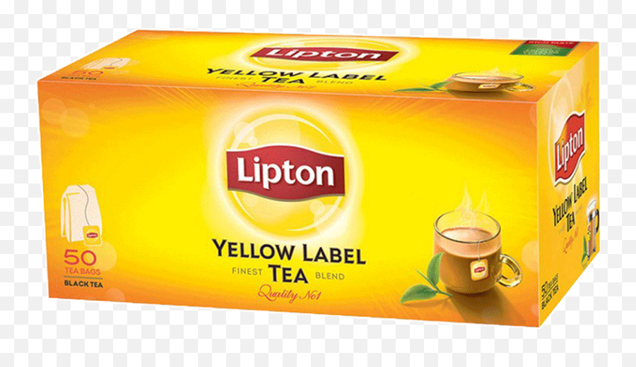 Alfatah - Lipton Tea Yellow Label 50 Tea Bags 100 Gm Lipton Yellow Label 50 Tea Bags Png,Tea Bag Png