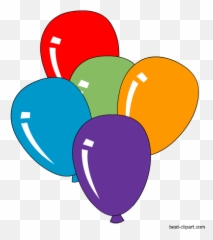 Free Balloon Clip Art Images Color And Black White - Balloons png