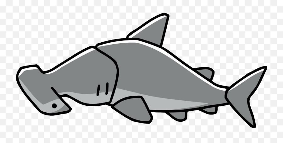 Clipart Shark Hammerhead 1720370 - Png Sharks,Shark Clipart Png