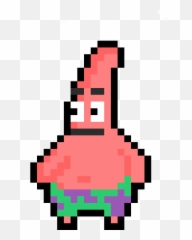 Download Patrick Star - Patrick Pixel Art Png,Pixel Star Png