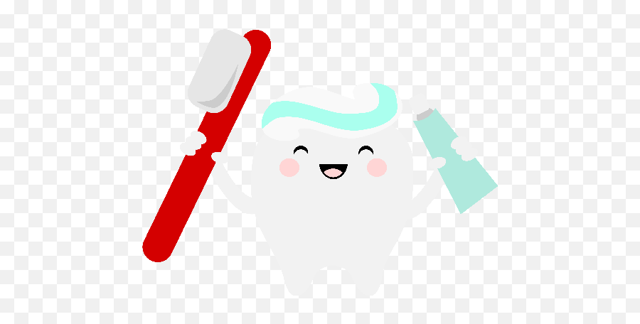 Teeth Clipart Kawaii - Kawaii Tooth Png,Tooth Clipart Png