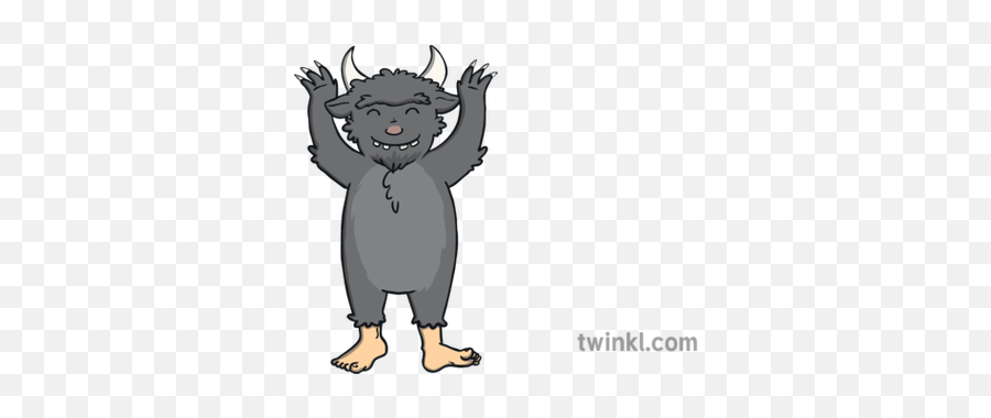 Wild Things Are Story Fiction Character Ks1 - Cartoon Png,Where The Wild Things Are Png
