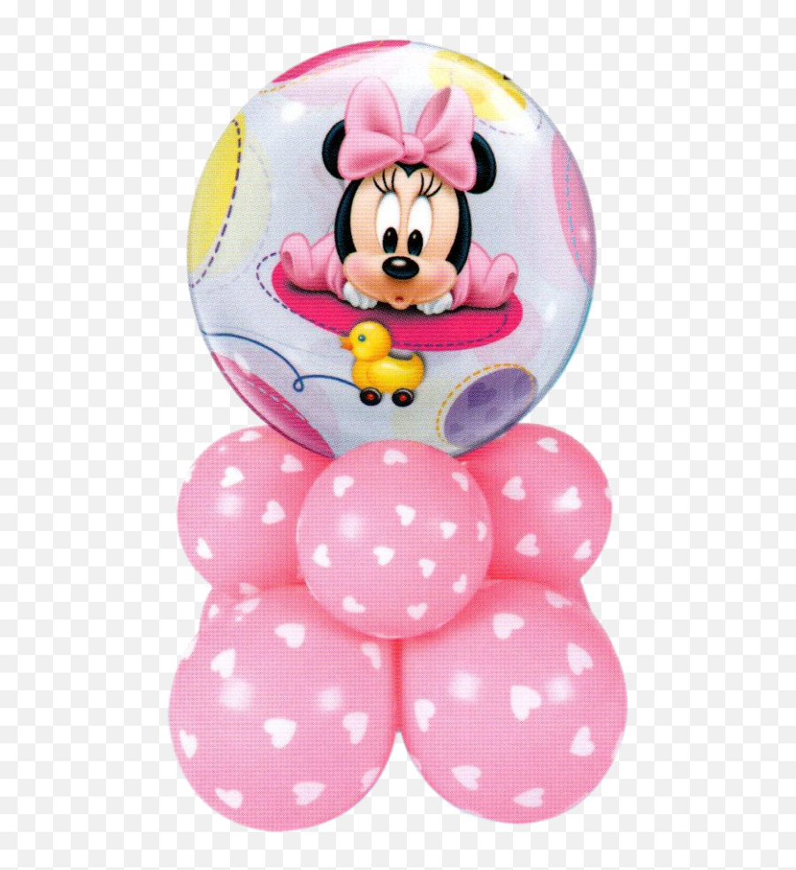 Minnie Mouse Baby Girl Super Design - Minnie Mouse Balloons Png,Baby Minnie Mouse Png