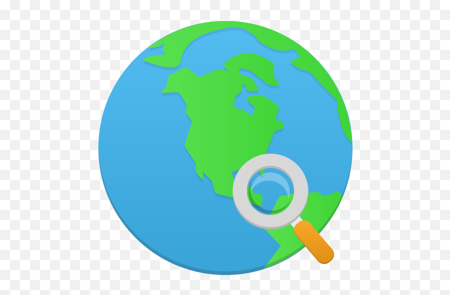 Search Globe Icon - Place On Earth Icon Png,Globe Emoji Png