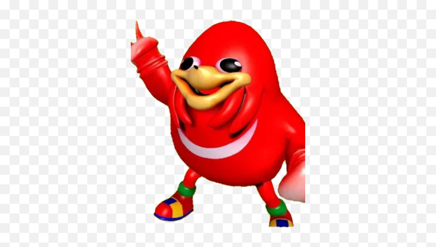 Ugandan Knuckles - Cartoon Png,Ugandan Knuckles Transparent