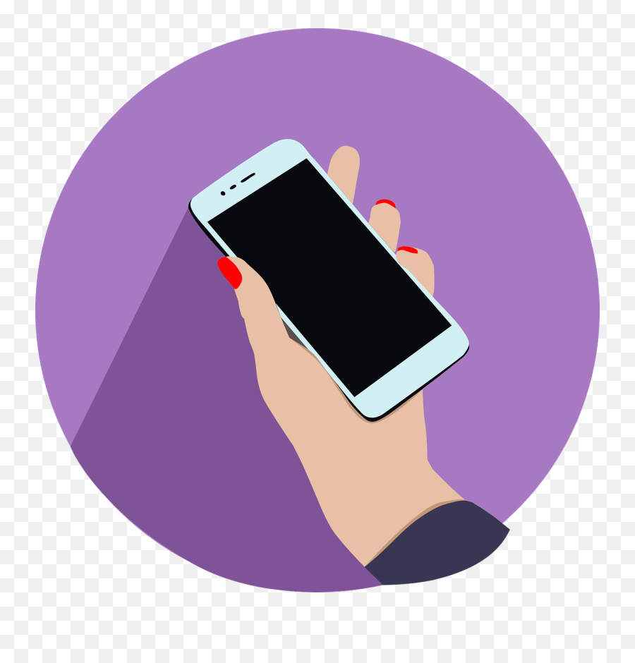 Hand Iphone Smartphone - Free Vector Graphic On Pixabay Tablet Pc Png,Holding Phone Png