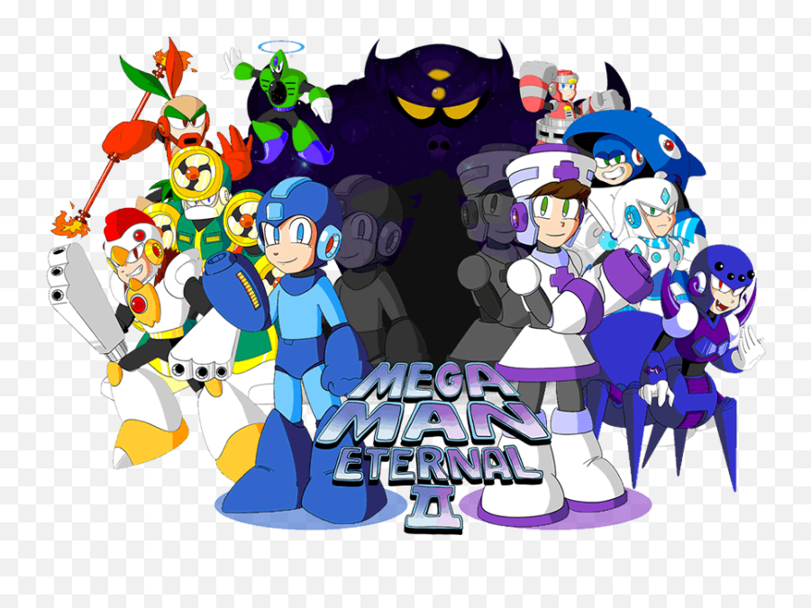 Home - Mega Man Eternal Ii Mega Man Eternal 2 Png,Mega Man Transparent