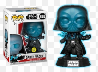 Download Darth Vader Electrocuted Glow In The Dark Pop Vinyl - png
