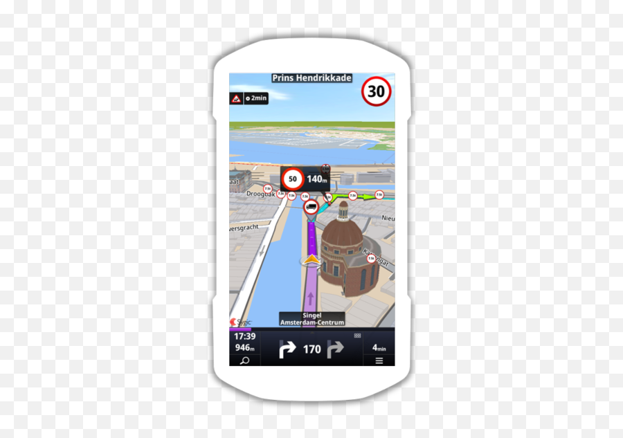 Last - Mile Feature Navigates Driver With Permission Inside Sygic Truck Android 2020 Trafic Png,Restricted Png