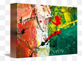 Red White And Green Italian Flag Abstract Painting By Janice M - Italian Flag Abstract Painting Png,Italian Flag Png