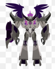 1561962 - crossover decepticon equestria girls meganight Transformers Prime Full Body Megatron png