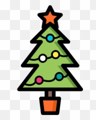 Christmas Tree Xmas Icon - Ski Track Icon Png,Christmas Tree Icon Png