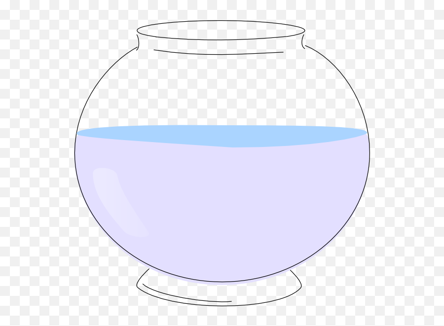 Empty Fish Bowl Clip Art - Empty Bowl Png Cartoon,Fishbowl Png