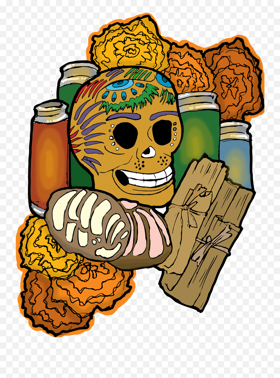 From Childhood To - Papelpicado De Dia De Muertos Png,Dia De Los Muertos Png