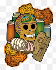 From Childhood To - Papelpicado De Dia De Muertos Png,Dia De Los Muertos Png