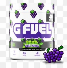 Gfuel Sour Pixel Potion Tub - Gfuel png