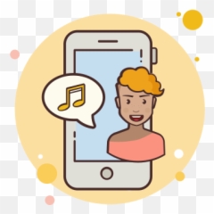 Phone Music Icon - Free Download PNG and Vector Notification Icom