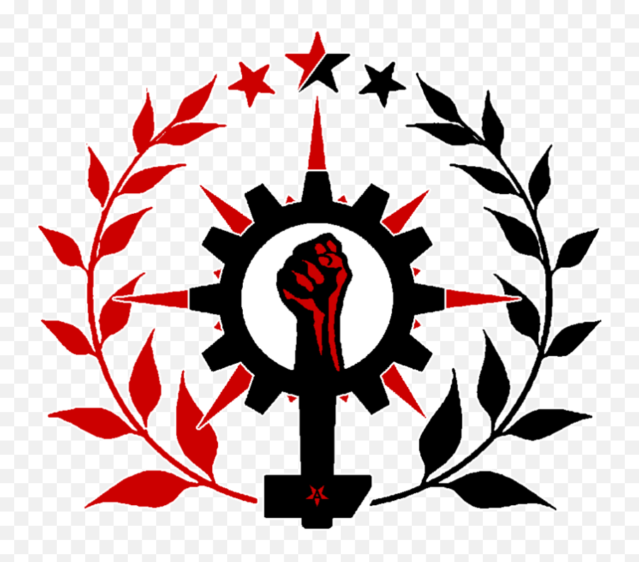 Anarchism Anarchist Anarchy Raised Fist Hammer And - San Monogram Pumpkin Svg Free Png,Raised Fist Png