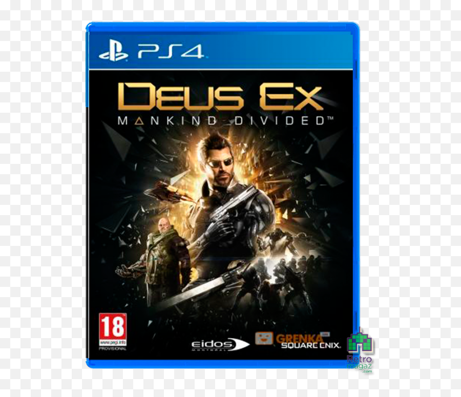 Deus Ex Mankind Divided Ps4 - Deus Ex Mankind Divided Box Art Png,Deus Ex Mankind Divided Logo