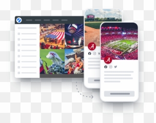 Alabama Athletics Partners With Socialie - University Of Smartphone Png,Roll Tide Png