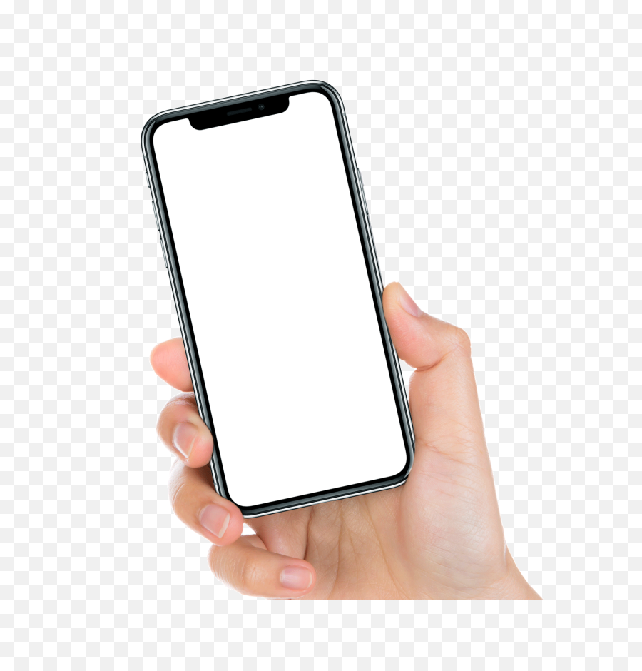 Iphone X Png Image Free Download - Mobile Frame With Hand,Iphone Png