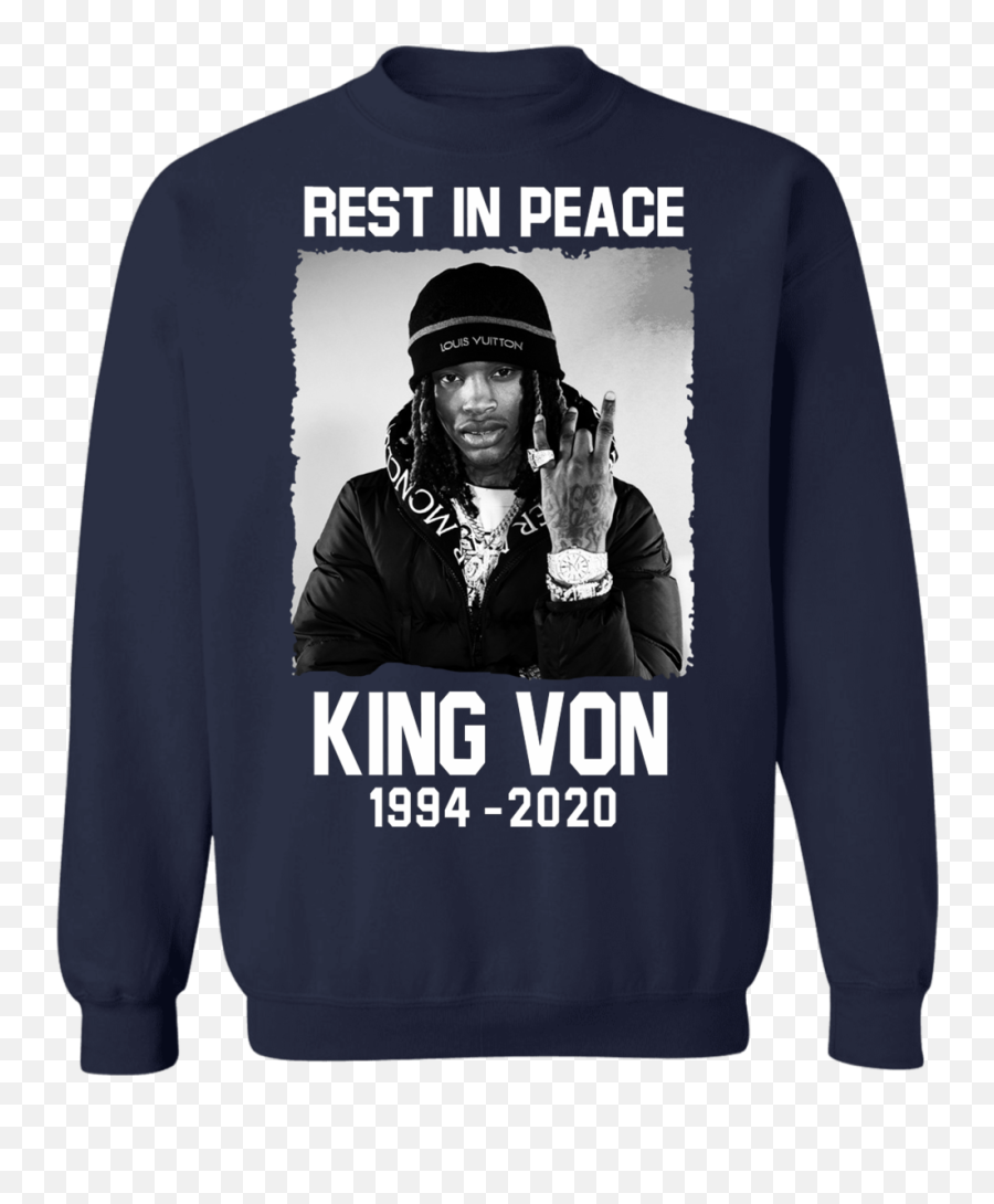 Rest In Peace King Von 1994 2020 Shirt - King Von T Shirt Png,Rest In Peace Png