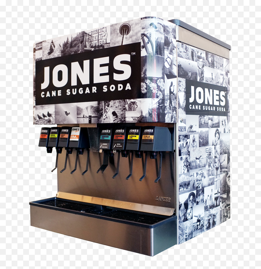 Jones Cane Sugar Fountain Soda Co - Jones Soda Fountain Png,Fountain Drink Png