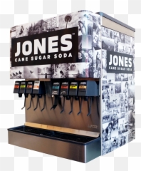 Jones Cane Sugar Fountain Soda Co - Jones Soda Fountain Png,Fountain Drink Png