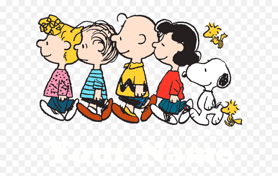 Charlie Brown Characters Clipart - Snoopy And The Gang Png,Charlie Brown Png