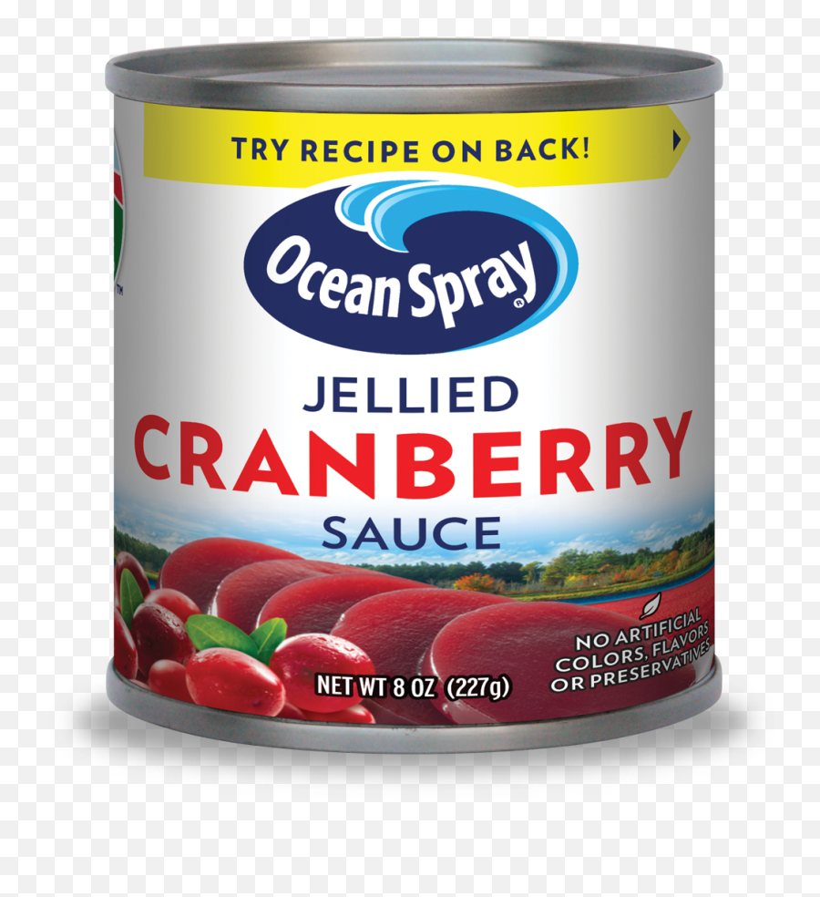 Ocean Spray Jellied Cranberry Sauce - Superfood Png,Cranberries Png