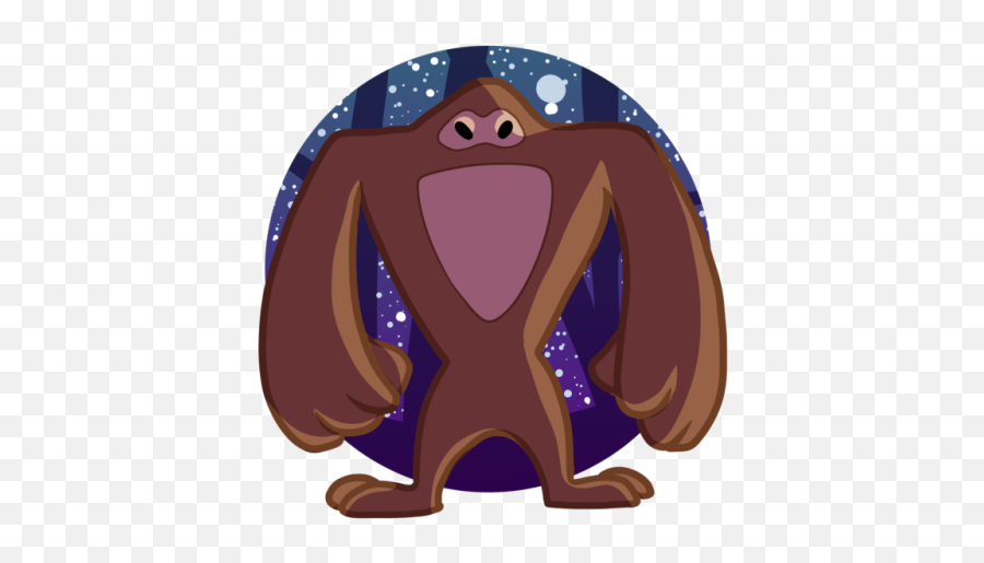 Drawing Footprints Cartoon Bigfoot - Drawing Full Size Png Cartoon,Bigfoot Png