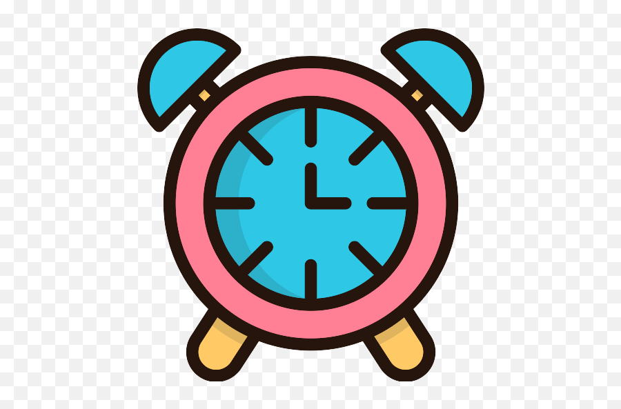 Alarm Clock Vector Svg Icon 37 - Png Repo Free Png Icons Railroad Crossing Sign Vector,Pink Clock Icon
