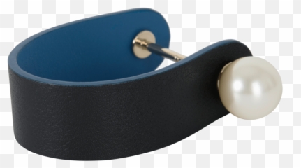 Dior Gold Perle Leather Bracelet By Cc Meyer - Solid png