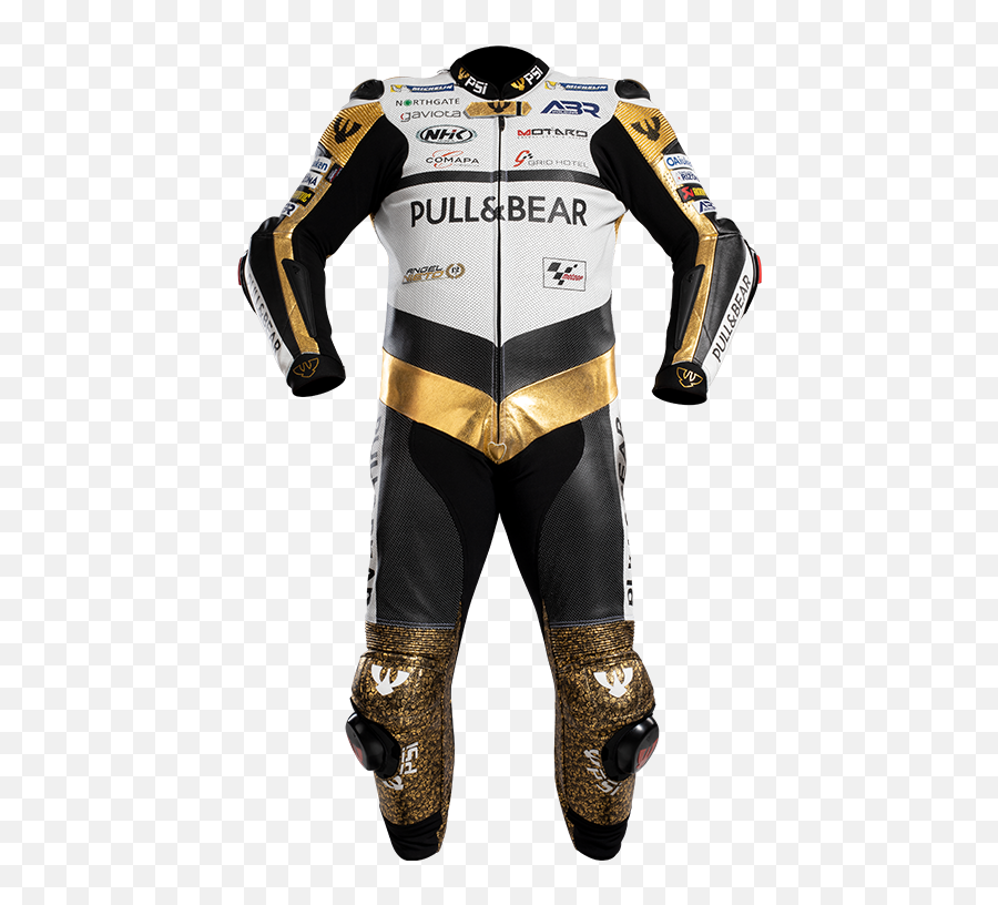Replica Karel Abraham - Leather Race Suit Psí Hubík Motorcycle Suit Png,Icon Race Jacket