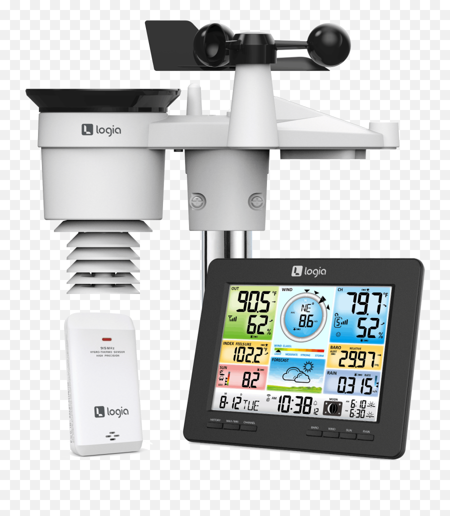 7 - Measuring Instrument Png,Weather Channel Temp Icon