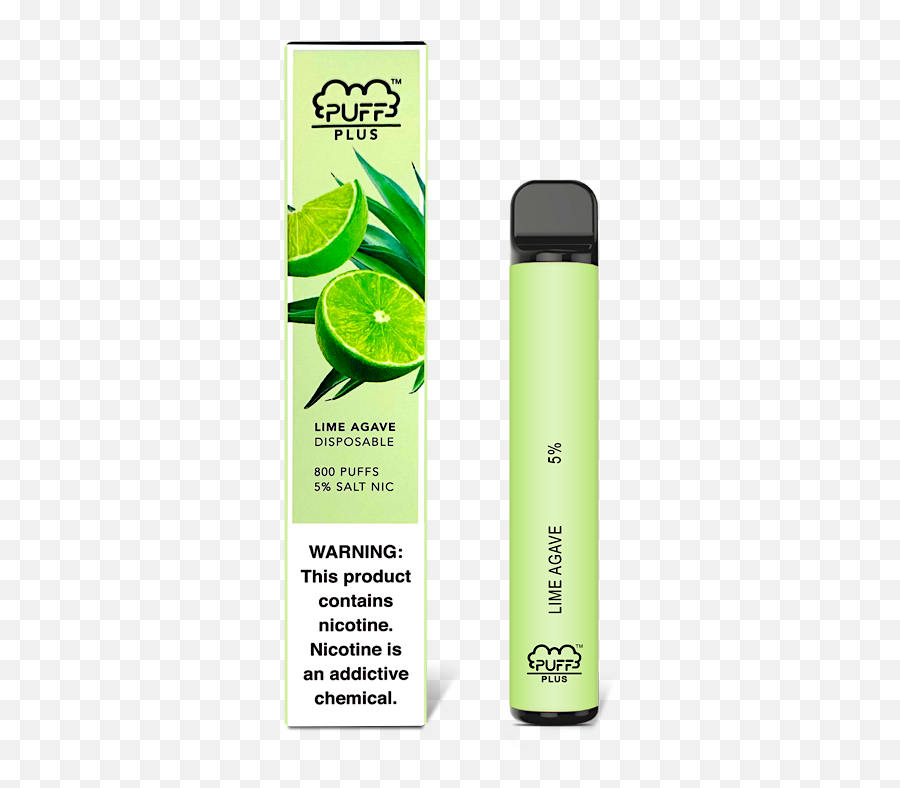 Puff Plus Pre - Filled Disposable Vape Pen Lime Agave In Lime Agave Puff Plus Png,Vape Pen Icon