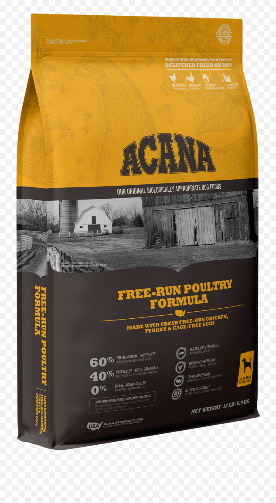 Acana Free - Run Poultry Feed Rite Pet Supply Acana Free Run Poultry Png,Clean Wholesome Icon