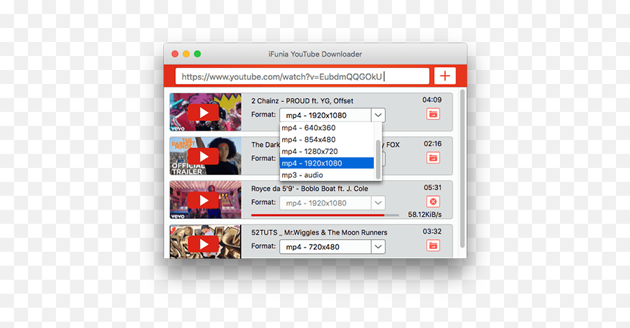 Official Ifunia Youtube Downloader For Mac Download Video - Language Png,Youtube Downloader Icon