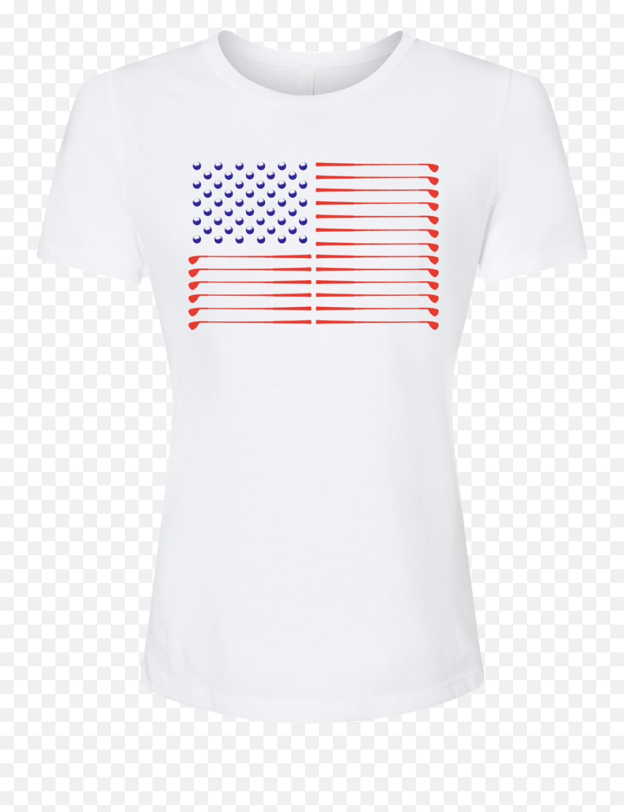 Swingjuice Golf Flag Womenu0027s Relaxed Fit Short Sleeve T - Shirt American Png,Oakley Us Flag Icon