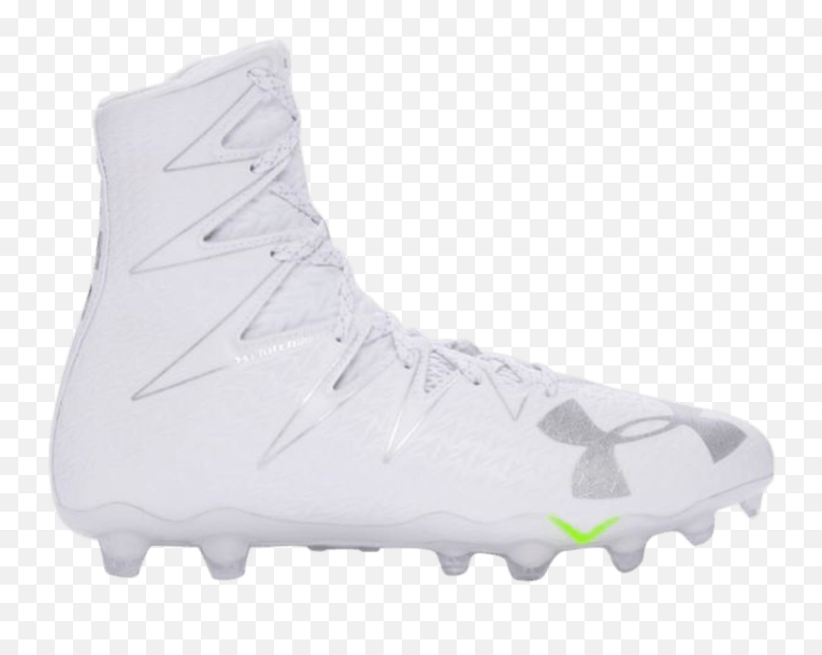 All White Under Armour Highlight - American Football Cleat Png,Nitro Icon Cleats