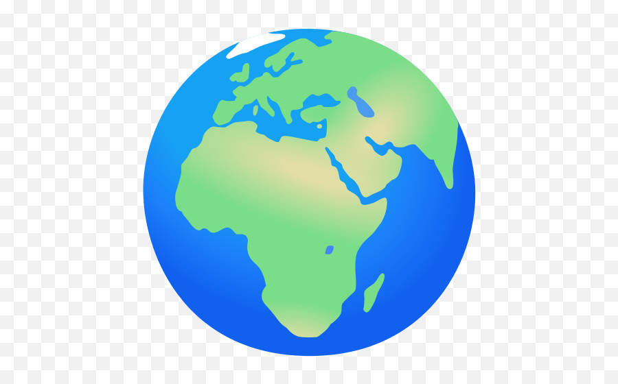 Globe Showing Europe - Africa Emoji Africa And Europe Emoji Globo Terráqueo Europa Png,Weltkugel Icon