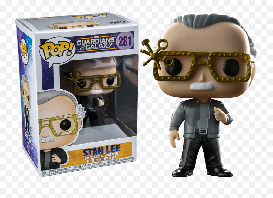 Stan Lee - Guardians Of The Galaxy Cameo Us Exclusive Pop Vinyl Figure Stan Lee Pop Vinyl Png,Guardians Of The Galaxy Vol 2 Png