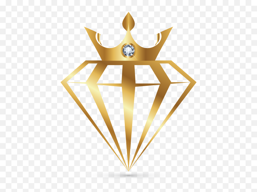Create A Logo Free - Online Jewelry Crown On Diamond Logo Diamond Jewellery Logo Design Png,Icon Brand Necklace