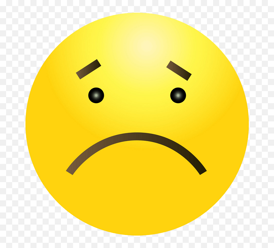 Sad Face Clipart - Clipartworld Sad Face Vector Stock Png,Happy And Unhappy Face Icon