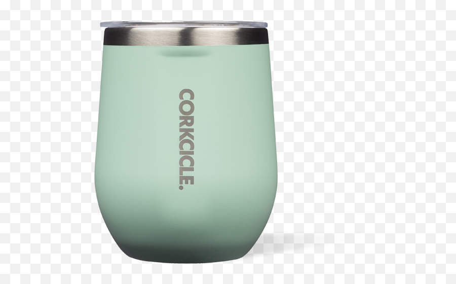 Insulated Wine Tumbler With Lid Classic Stemless Corkcicle - Cylinder Png,Icon Variant Green