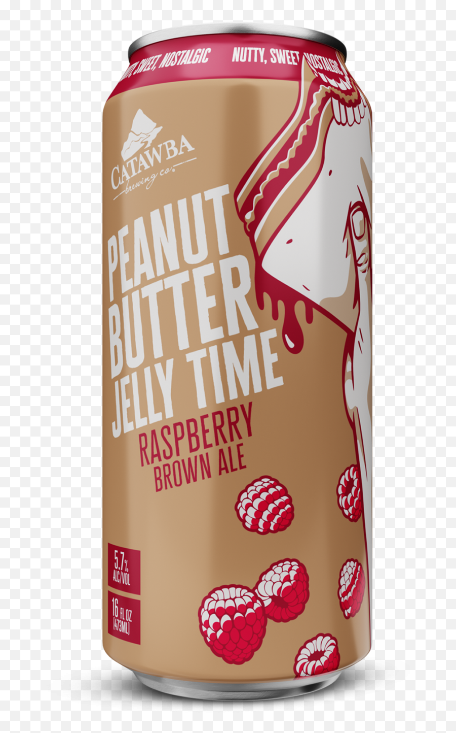 Catawba Brewing Co - Peanut Butterjelly Time U2022 Craft Beer Caffeinated Drink Png,Peanut Transparent